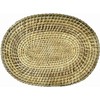 Rastogi Handicrafts Handmade Rattan Placemats Eco-Friendly for Rectangular Woven Dining