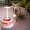 Ferplast Interactive Cat Toy TORNADO, Teaser Pet Toy with Soft