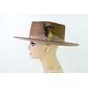 T's Luxury Fedora Wide Brim Hat