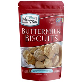 Mom's Place Gluten Free Buttermilk Biscuit Mix Dairy-Free & Easy to Prepare Delicious and Healthy Biscuits for Breakfast, Brunch, or Dinner, Makes 8-9 Biscuits