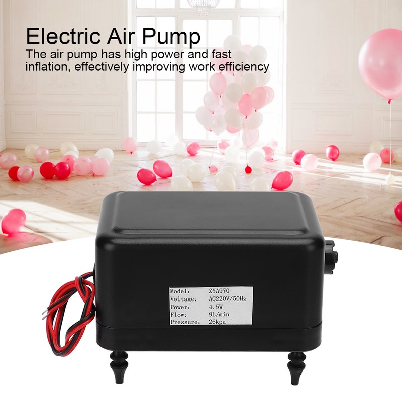 Air Pump Mini Quiet High Power Electric Inflator Equipment 4.5W