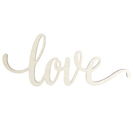 WINOMO Wooden Letters Decorative Letters Love Decorative Letters 3D Wall Decoration 30.5 x 12.7 x 0.4 cm