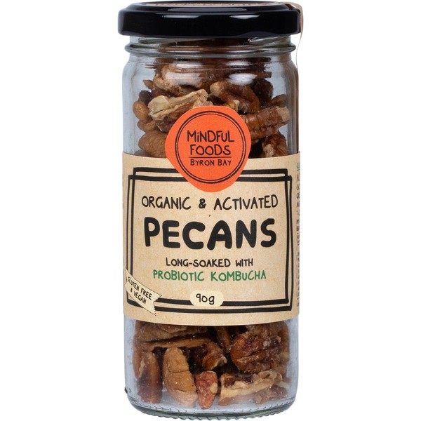 Mindful Foods Organic & Activated Pecans 90 g
