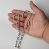 Chain for Hanging Plants,11 Inch Silver Hanging Chain, Small Hanging