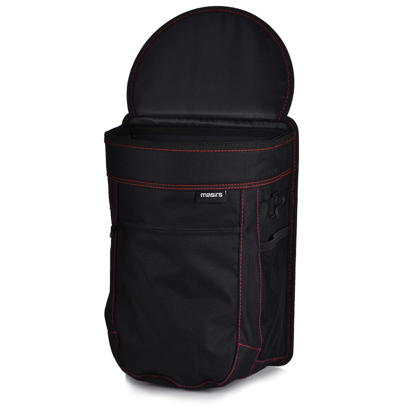 Masirs Vehicle Trash Can - Large Removable Leakproof Garbage Bag,