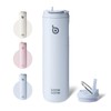 BOTTLE BOTTLE Water Bottle, 0.7 L; Large Capacity, Includes Straw,