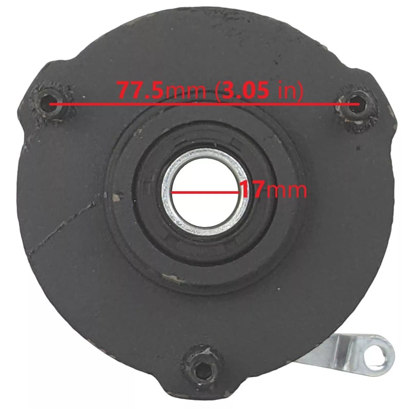 RedCap Front Left Wheel Hub with Brake Drum Assy for