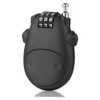 Helmet Lock Cable Bike Password Lock Telescopic Wire Rope -