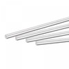 sourcing map Aluminium Fixed Round Rod 5 mm Diameter 350