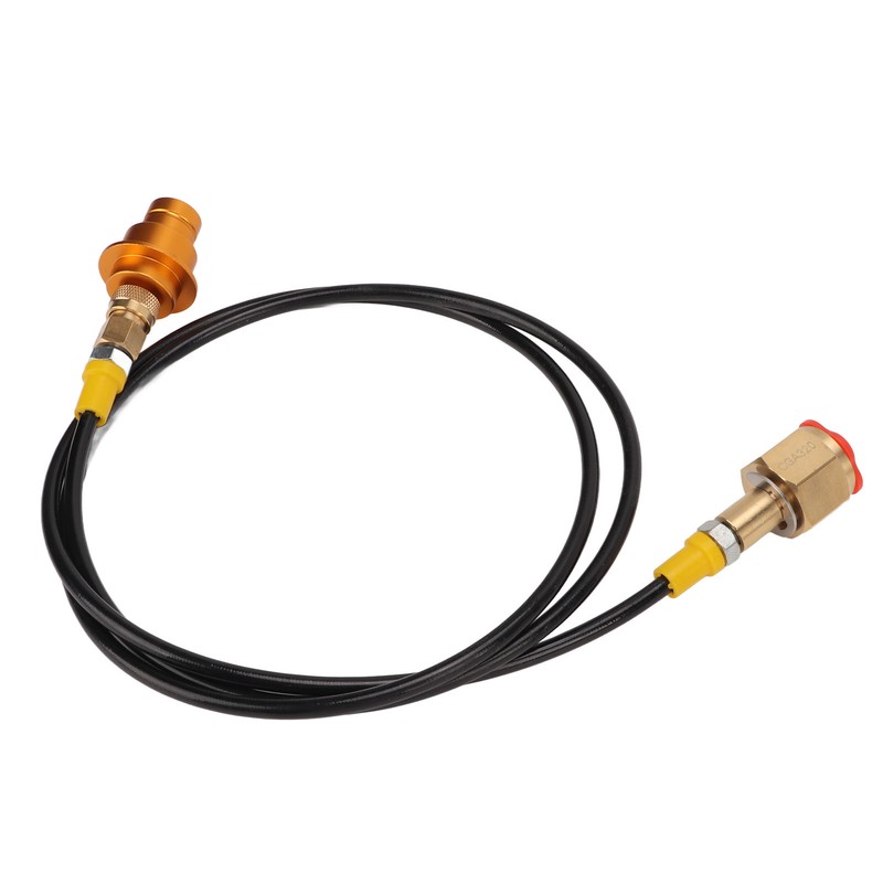 CO2 Tank Adapter Hose 60 Inch Brass ABS Soda Machine