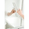 OHE QQQQ Slim Squeegee, White, Approx. H 11.4 x W