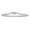 Holiday Party Modern Bridal Ultra Thin Clear Cubic Zirconia Circlet