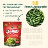 Terraland Jalapeño Crispy Chips -Sea Salt, Crispy & Crunch, Vegan,