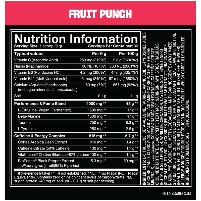 Mutant Madness | Pre Workout Powder Performance and Pump Blend