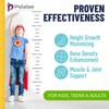 Pslalae Height Growth Supplement – 120 Capsules for Bone Density,