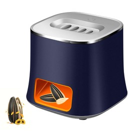 Automatic Sunflower Seed Peeler, Electric Nut Peeler, Electric Almond Sheller - Labor Saving, High Efficiency, Easy to Clean (Blue)