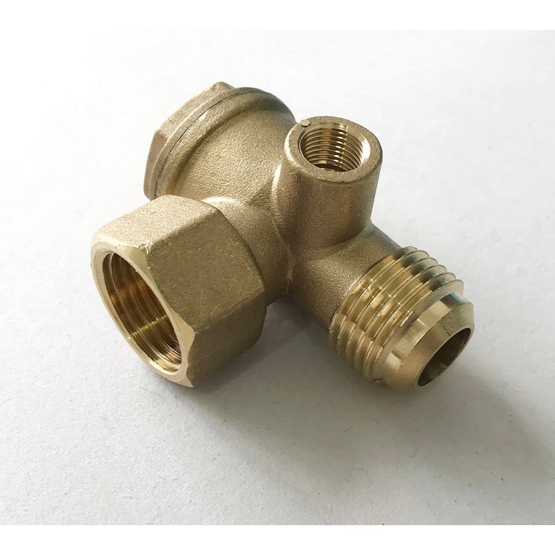 Anawakia Check Valve, Compressor Check Valve, 3 Way Male Thread