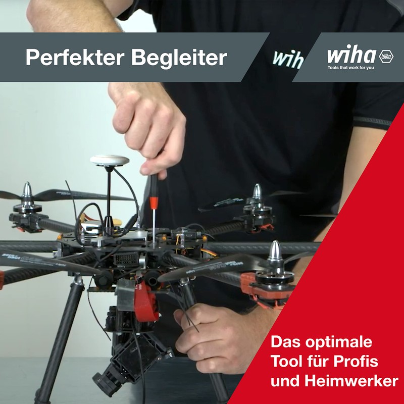 Wiha Precision PicoFinish® Hexagonal Vaso Llaves, de 7 Unid., incl.