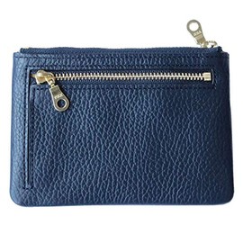 CCOMPANY LIMITED Wallet Men's Coin Purse Card Case Key Case Lupo 2 Second Italian Leather, navy
