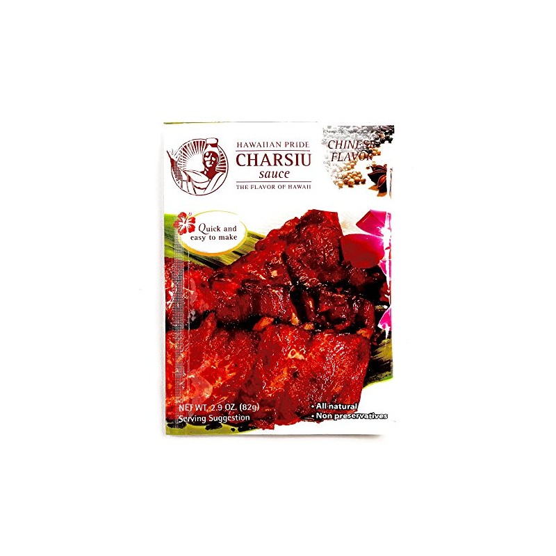 Hawaiian Pride Charsiu Sauce 2.9 oz each (3 Items Per
