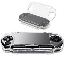 Clear Full Hard Protective Shell for PSP 1000 Series with Movie Bracket Light Transmission Anti Scratch and Shock Shockproof PC Material (for PSP 1000 Series)