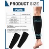 TPZORJX Pack of 2 Compression Calf Bandage for Men &
