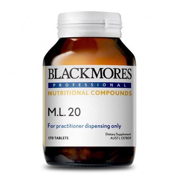 Blackmores Professional Nutritional Compounds M.L.20 170 Tablets