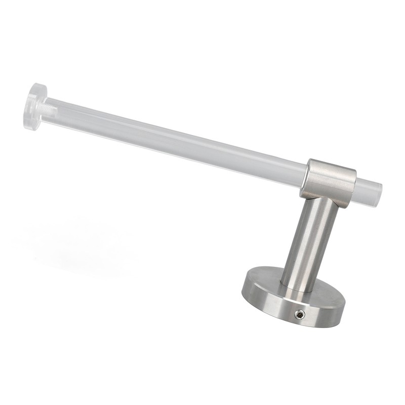 Bathroom Towel Rack Holder Hanger Transparent Light Luxury Acrylic Wall