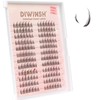 Cat Eye Manga False Eyelashes - Natural, Fluffy, Lashes Cluster
