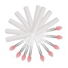 10Pcs Silicone Lip Brush Soft Reusable Dustproof Portable Multipurpose Lipstick