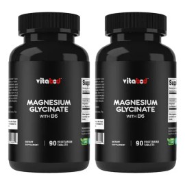 Vitabod - Magnesium Glycinate 1000 Mg - 90 Tabletas - High Performance