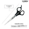 2 Tijeras Profesionales de Acero Inoxidable para Bigote y Barba