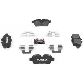 MAGMA Fire Born Braking PMD1309M Semi-Metallic Brake Pads, Rear