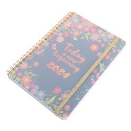 TEHAUX 2024-2026 Teacher Planner Academic Year Notebook Planner Book Binder Notebook