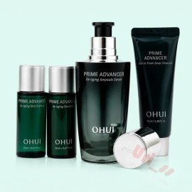 Ohui Woori Sanghoe Ohui Prime Advancer De-Aging Ampoule Serum 50ML Cosmetics Wrinkle Improvement / 우리상회 오휘 프라임 어드밴서 디에이징 앰플 세럼 50ML 화장품 주름개선