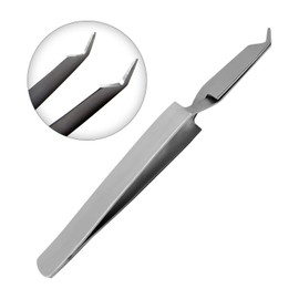 Orthodontic Bracket Removing Placing Self Holding Pliers, Forceps Tweezers Stainless Steel (Fine Point 4.50")