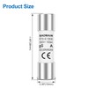 Baomain 10-Pack 16A Fuse Link, RT18-32 (RO15 RT14 RT19), Cylindrical