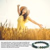 Moss Agate Crystal Bead Bracelet – Healing Crystal Bracelet for