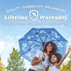 Totes Recycled InBrella - Reverse Close Umbrella - Foldable Umbrella