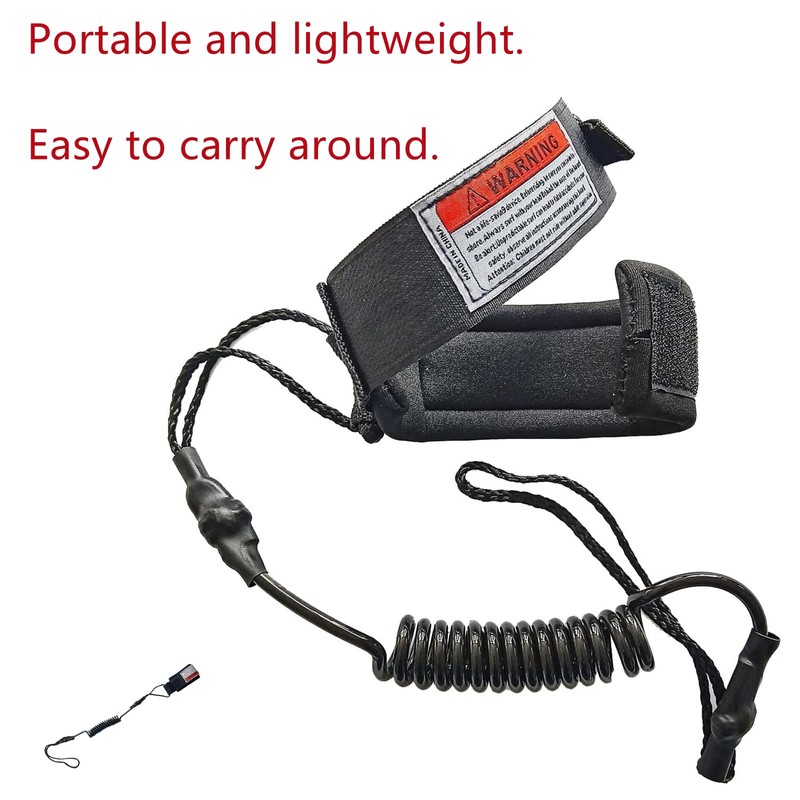 SHUNGXINYI Coiled Leash Coiled Paddle Surfboard Leash Sup Leg Rope