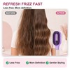Hair Brush with Water Spray, 2-in-1 Misting Detangler for Curly