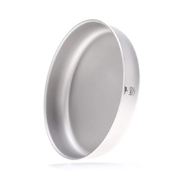 Keith Ti8702 Titanium Tableware Saucer Camping Large Plate Outdoor Tableware Hiking Tableware BBQ Travel 1L