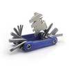 Park Tool MTB-5 Rescue Tool, Blue, Dimensions When Folded: 3.1