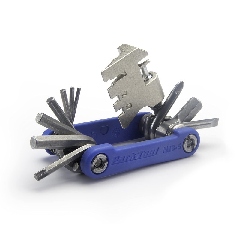 Park Tool MTB-5 Rescue Tool, Blue, Dimensions When Folded: 3.1