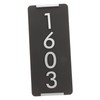 WOONEKY Elegant House Address Plaque Mailbox Plaques for Home Office