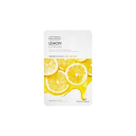 The Face Shop Grinded Lemon Mask Sheet 1 sheet / 더페이스샵 갈아만든 레몬 마스크 시트 1매