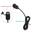 eSynic Motorcycle USB Charger Double Socket 2.1A/1.0A Universal USB Power
