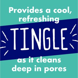 Clean & Clear Oil-Free Deep Action Cream Facial Cleanser with Salicylic Acid Acne Medication, Cooling Face Wash for Deep Pore Cleansing of Acne-Prone Skin, 6.5 oz