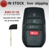 Unlocked for 2023 2024 Toyota BZ4X Smart Key Keyless Remote