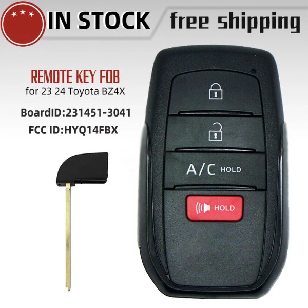 Unlocked for 2023 2024 Toyota BZ4X Smart Key Keyless Remote